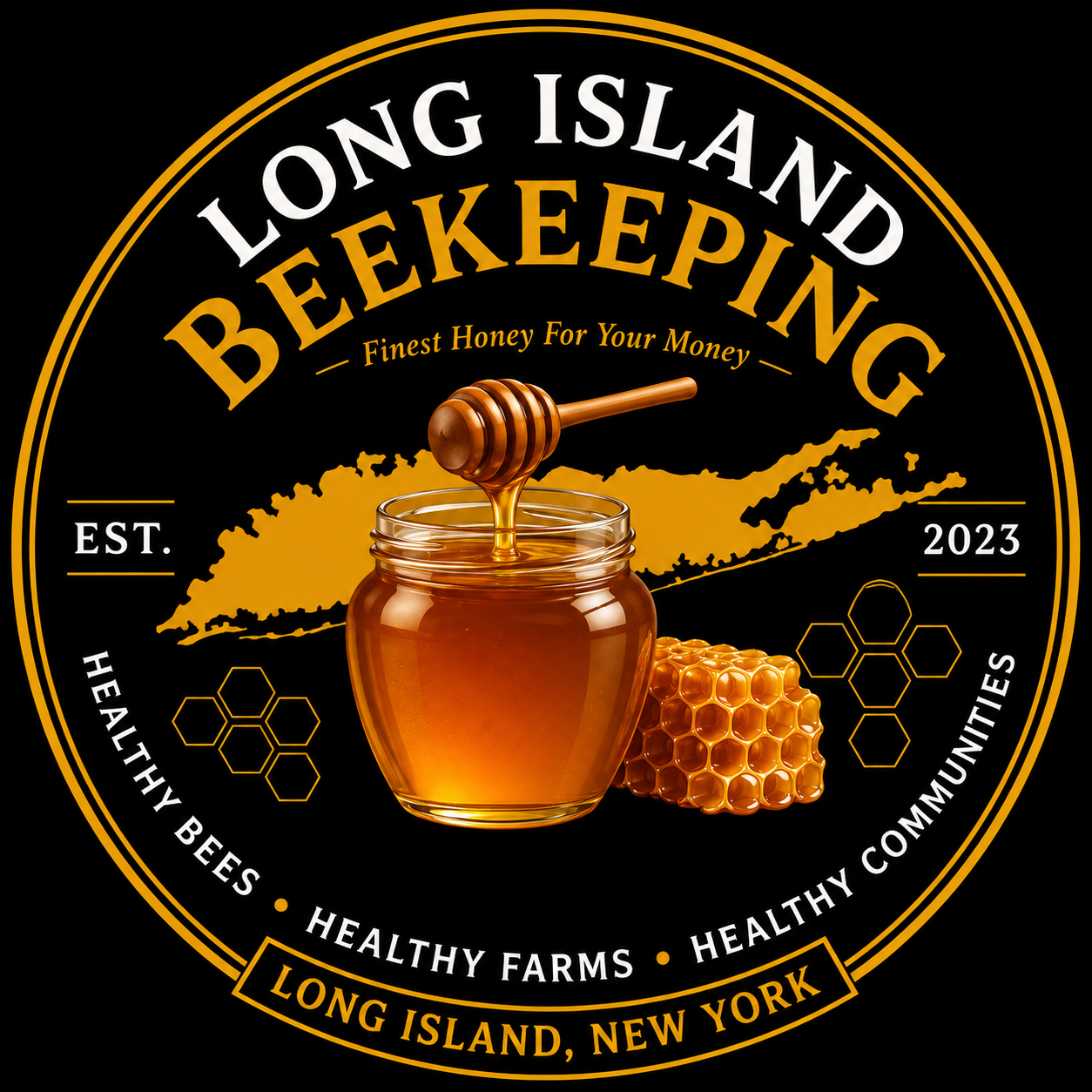 Long Island Beekeeping Logo